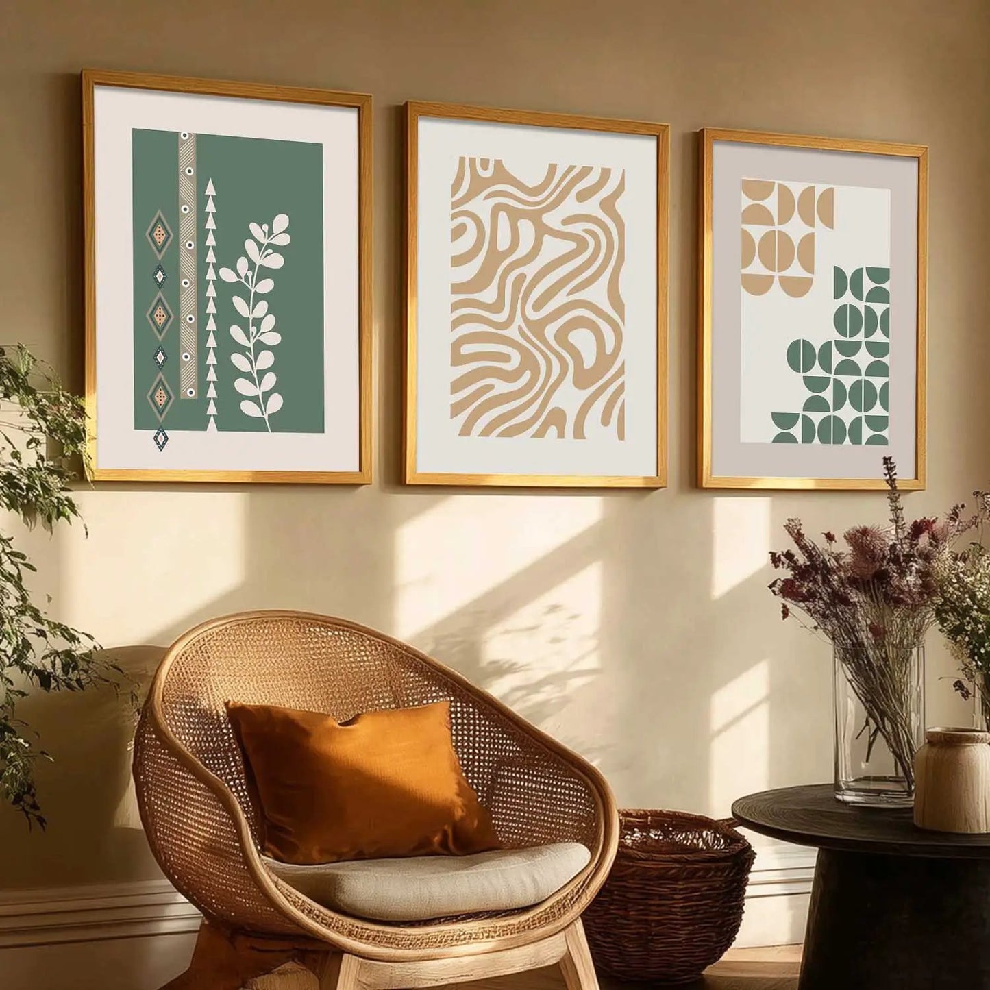 Modern Wall Art Paintings for Living Room - Wall Poster With frames by Kotart store