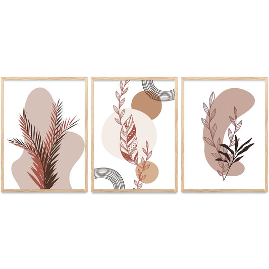 Boho  Wall Art Paintings for Living Room - Wall Poster With frames