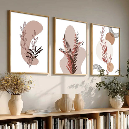 Boho  Wall Art Paintings for Living Room - Wall Poster With frames