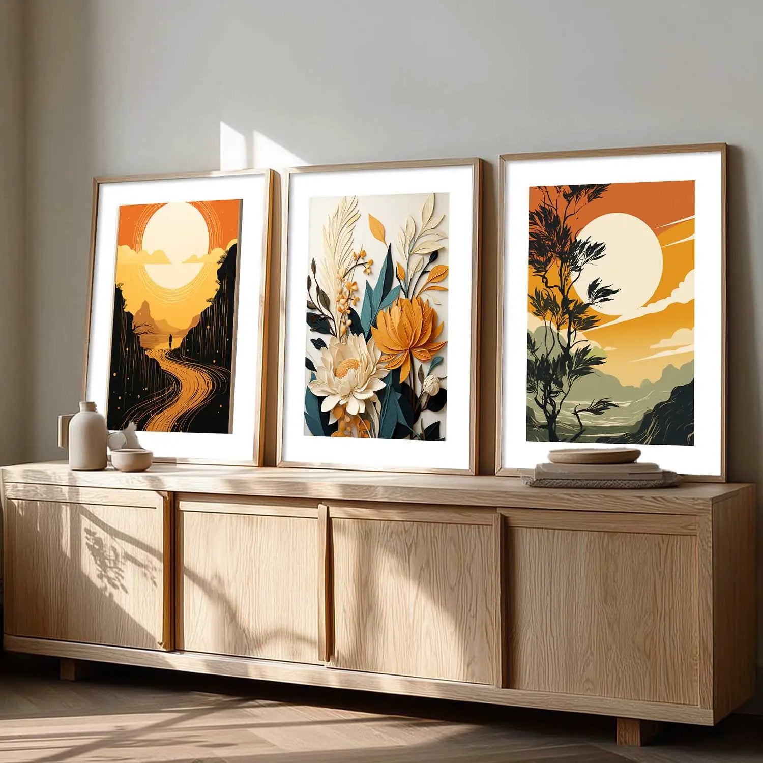 Modern Wall Art Paintings for Living Room - Wall Poster With frames by Kotart store