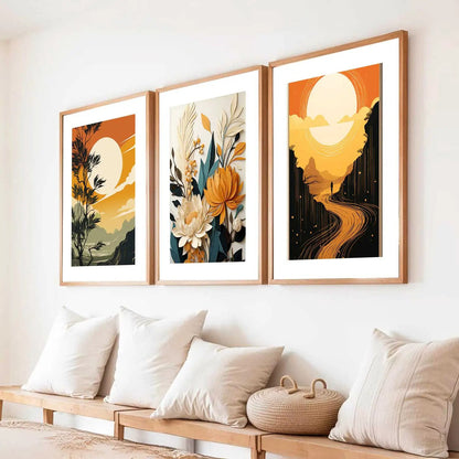 Modern Wall Art Paintings for Living Room - Wall Poster With frames by Kotart store