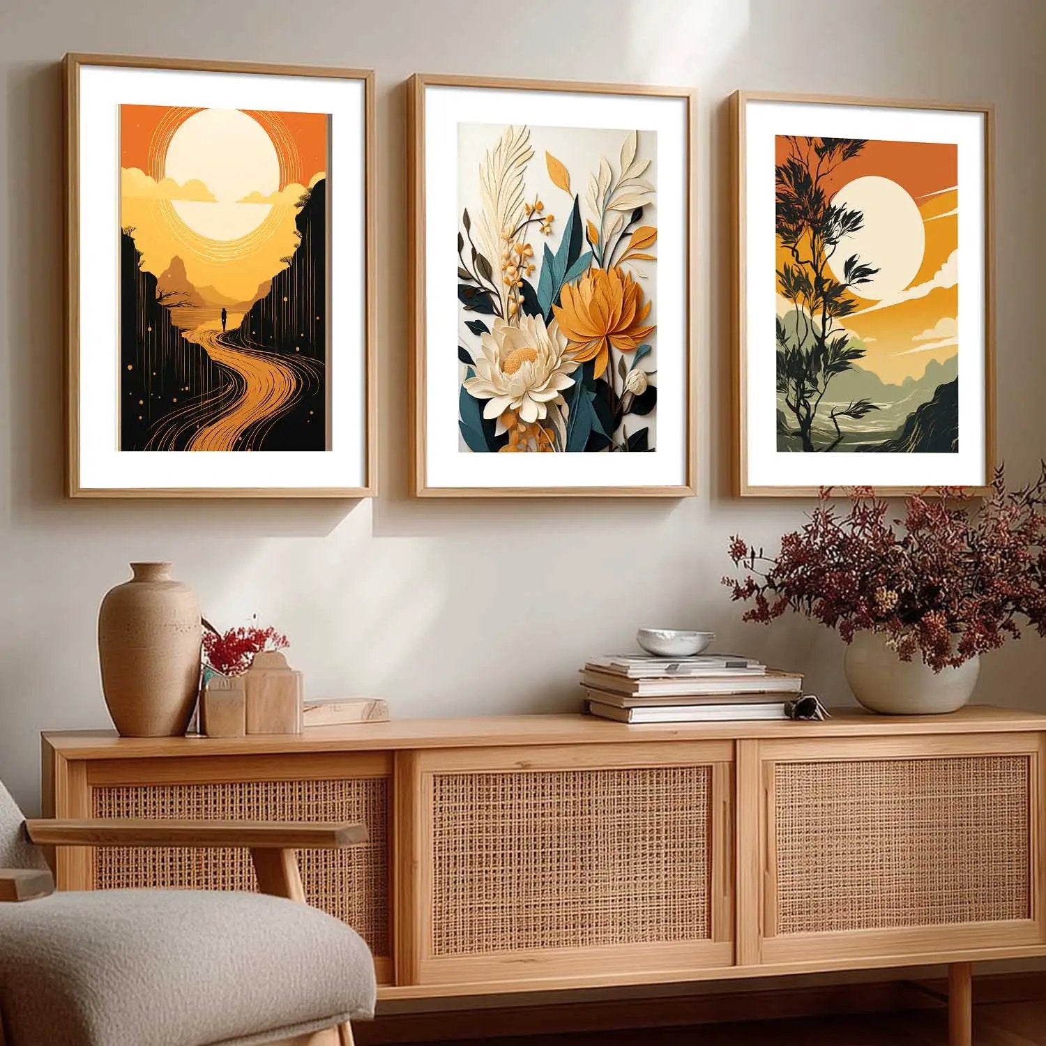Modern Wall Art Paintings for Living Room - Wall Poster With frames by Kotart store