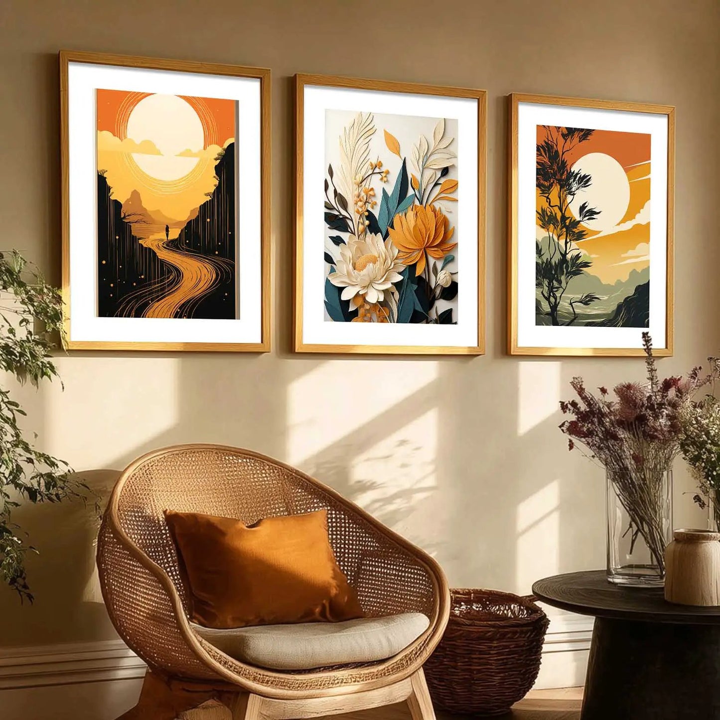 Modern Wall Art Paintings for Living Room - Wall Poster With frames by Kotart store
