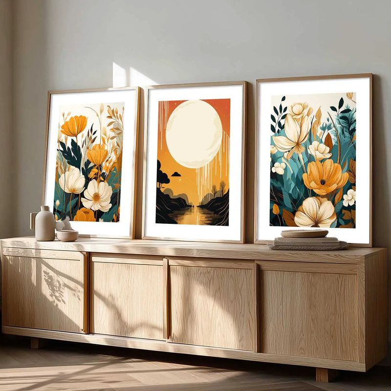 Modern Wall Art Paintings for Living Room - Wall Poster With frames by Kotart store