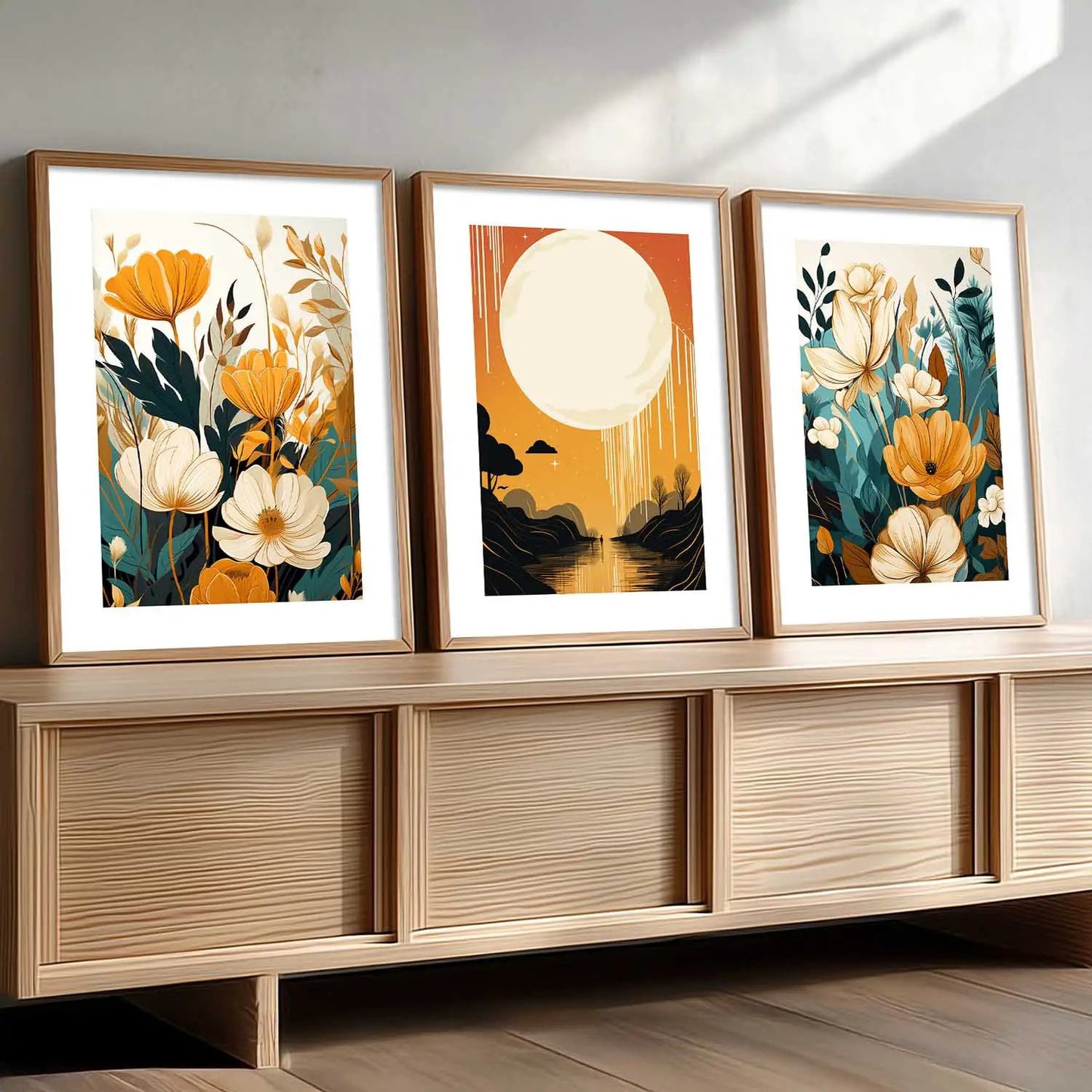 Modern Wall Art Paintings for Living Room - Wall Poster With frames by Kotart store