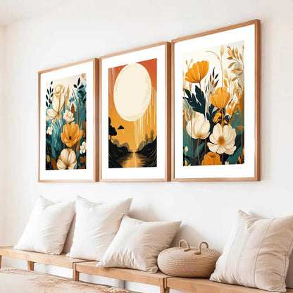 Modern Wall Art Paintings for Living Room - Wall Poster With frames by Kotart store