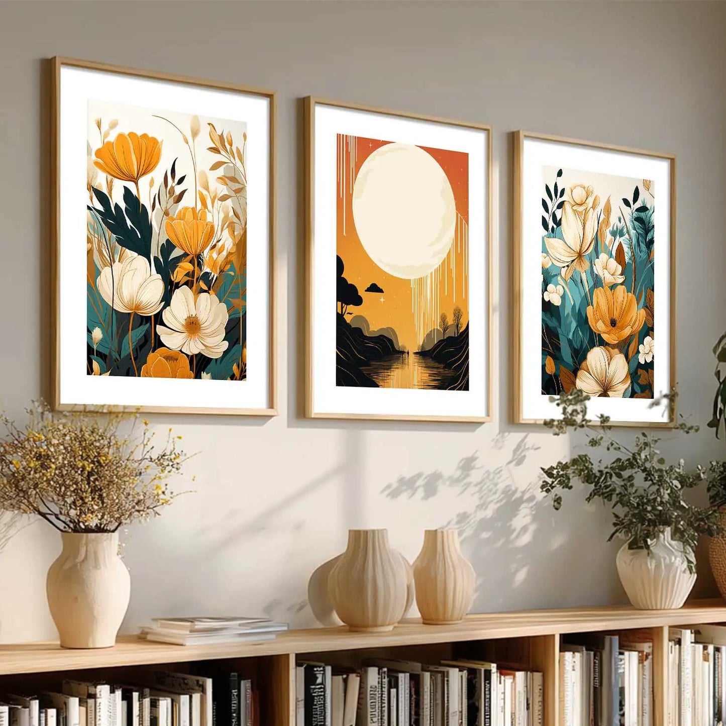 Modern Wall Art Paintings for Living Room - Wall Poster With frames by Kotart store