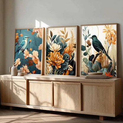Traditional Wall Art Paintings for Living Room - Wall Poster With frames