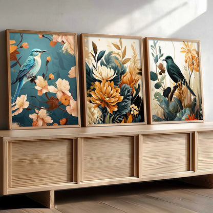 Traditional Wall Art Paintings for Living Room - Wall Poster With frames