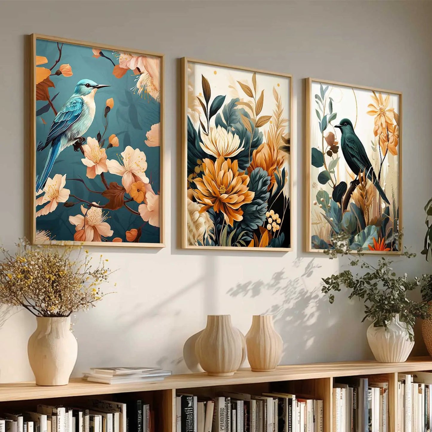 Traditional Wall Art Paintings for Living Room - Wall Poster With frames