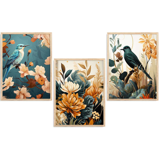 Traditional Wall Art Paintings for Living Room - Wall Poster With frames