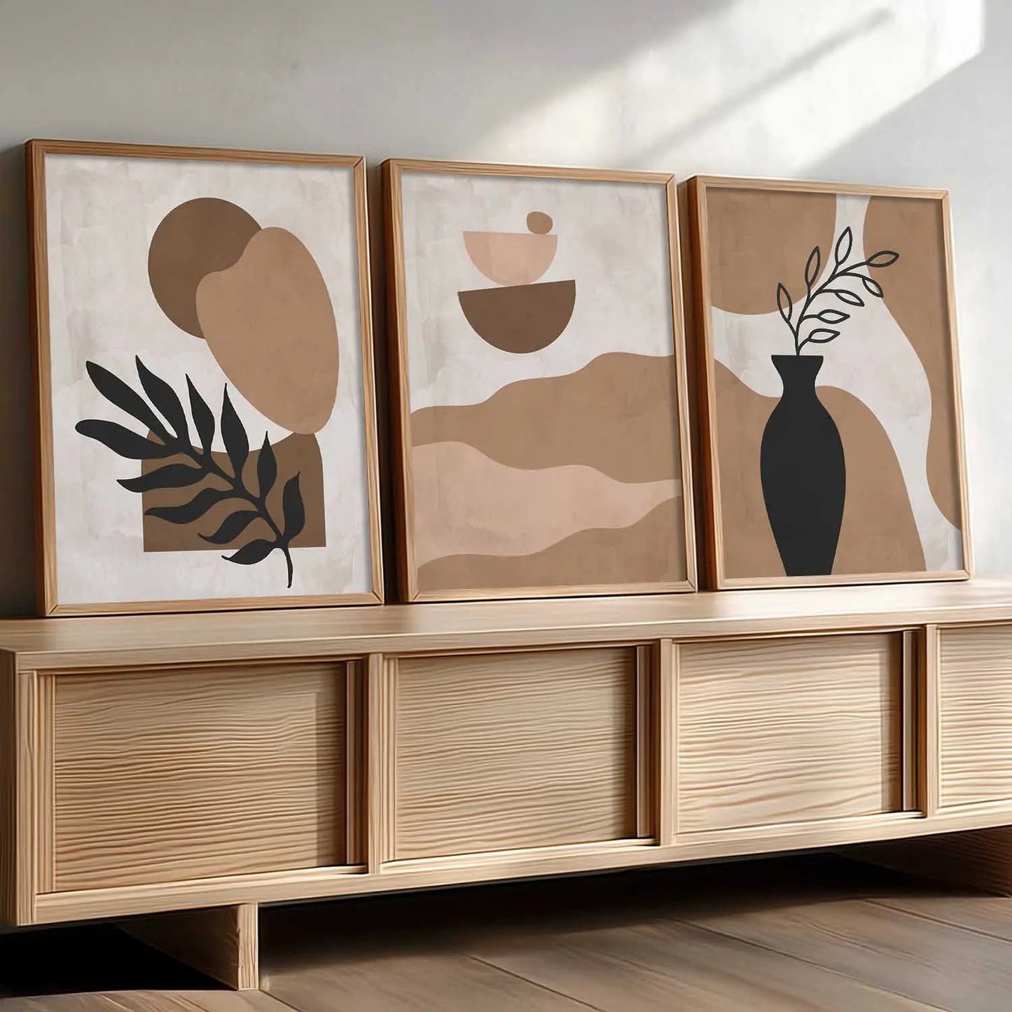 Boho   Wall  Art Paintings for Living Room - Wall Poster With frames