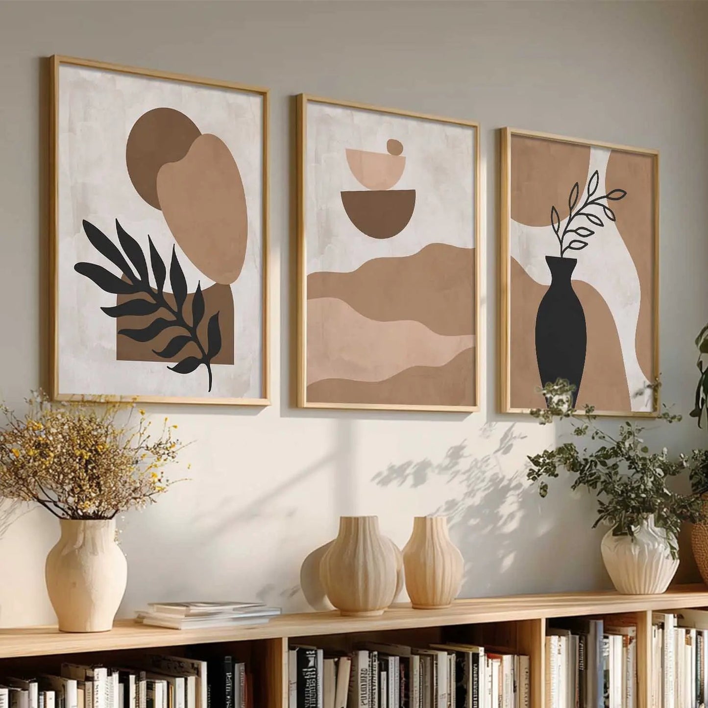 Boho   Wall  Art Paintings for Living Room - Wall Poster With frames