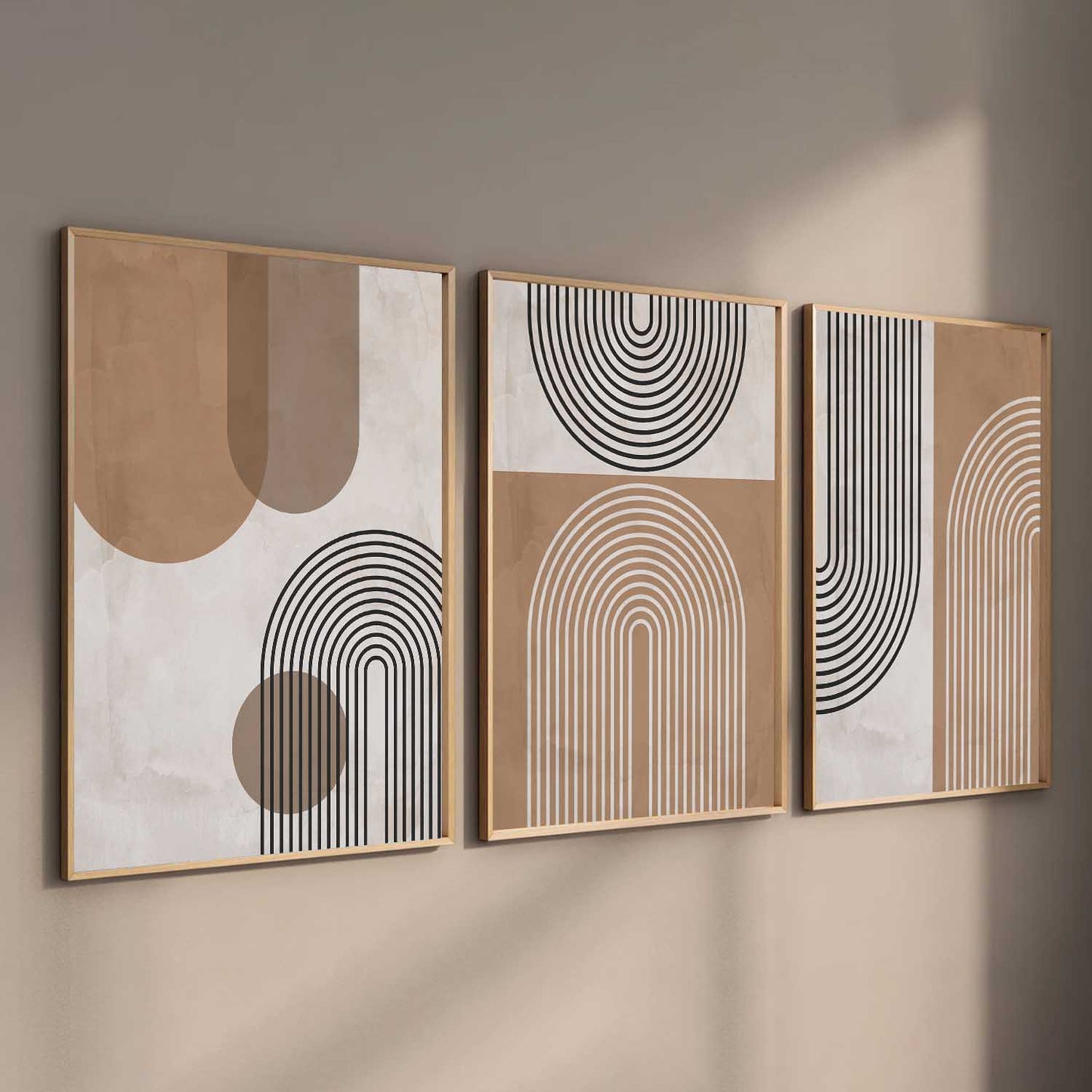 Boho  Wall  Art Paintings for Living Room - Wall Poster With frames