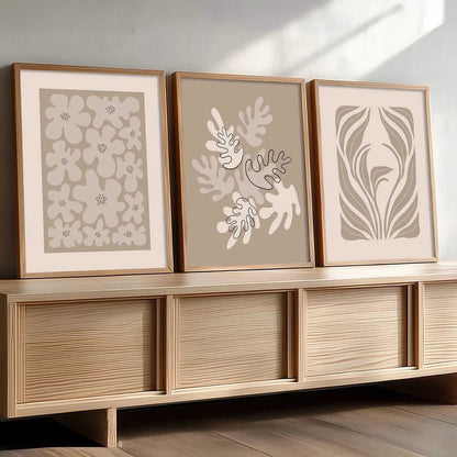 Boho  Wall Art Paintings for Living Room - Wall Poster With frames