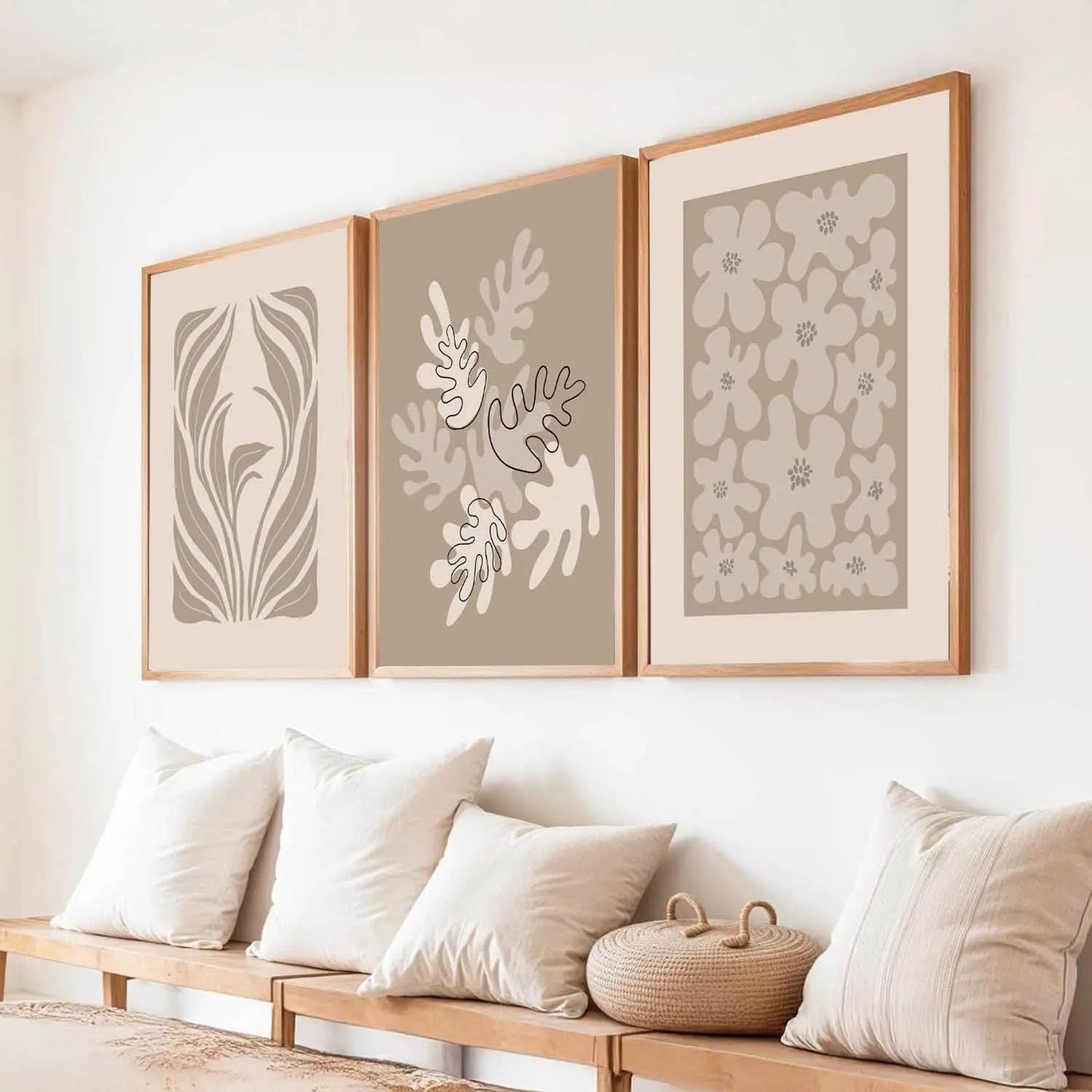 Boho  Wall Art Paintings for Living Room - Wall Poster With frames