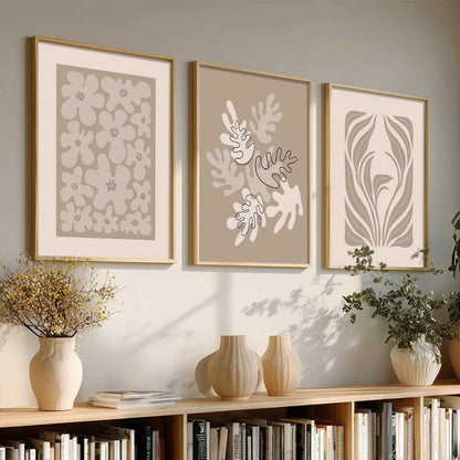 Boho  Wall Art Paintings for Living Room - Wall Poster With frames