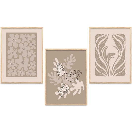 Boho  Wall Art Paintings for Living Room - Wall Poster With frames