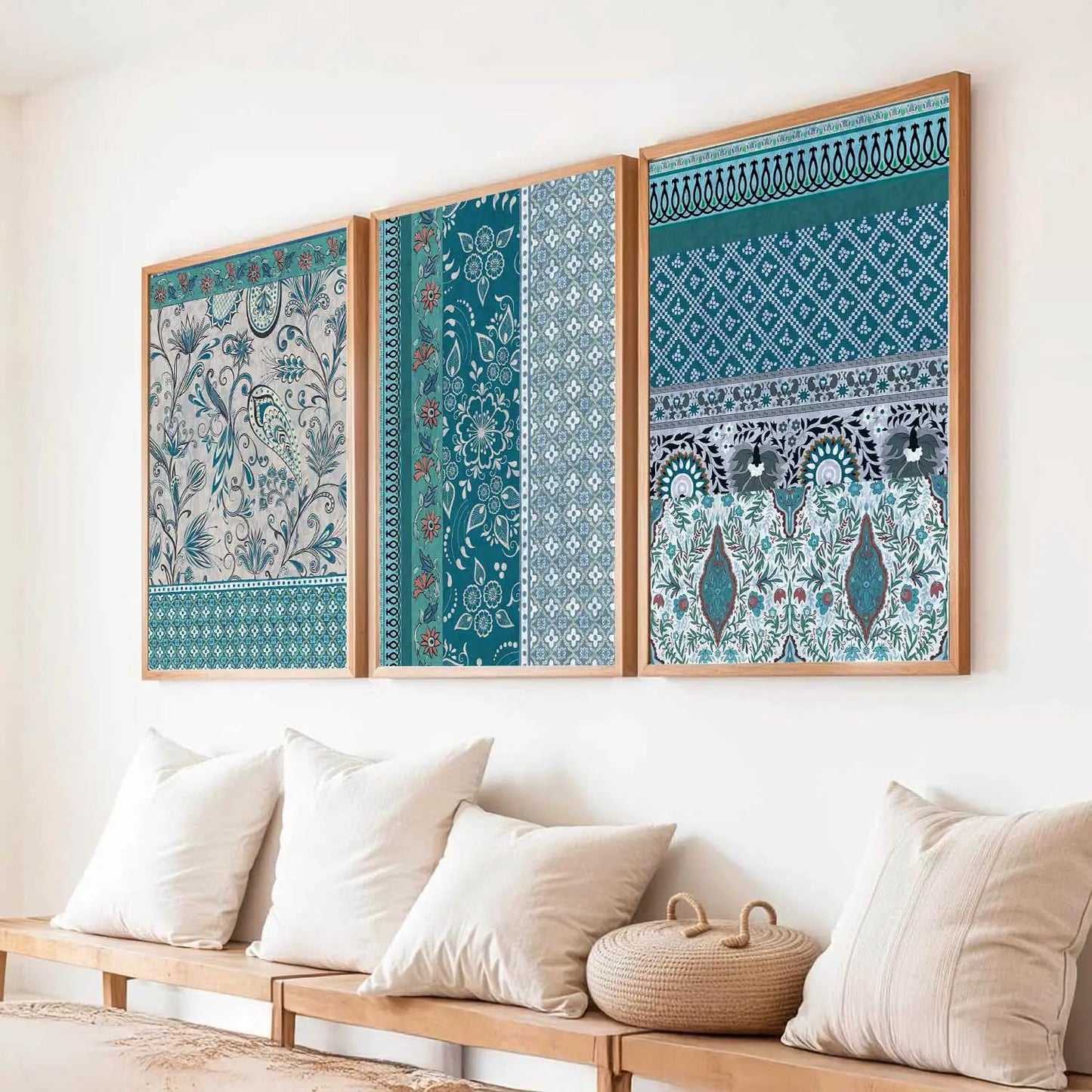 Boho  Wall Art Paintings for Living Room - Wall Poster With frames