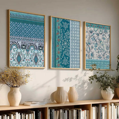 Boho  Wall Art Paintings for Living Room - Wall Poster With frames