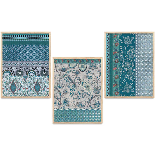 Boho  Wall Art Paintings for Living Room - Wall Poster With frames