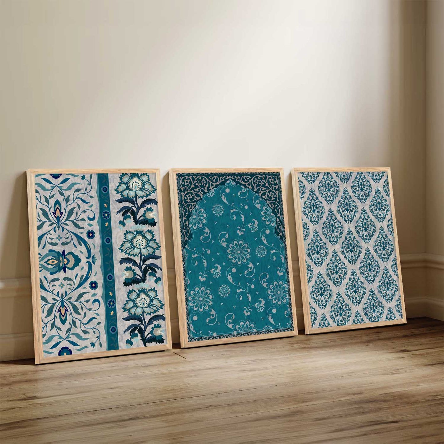 Boho Wall Art Paintings for Living Room - Wall Poster With frames