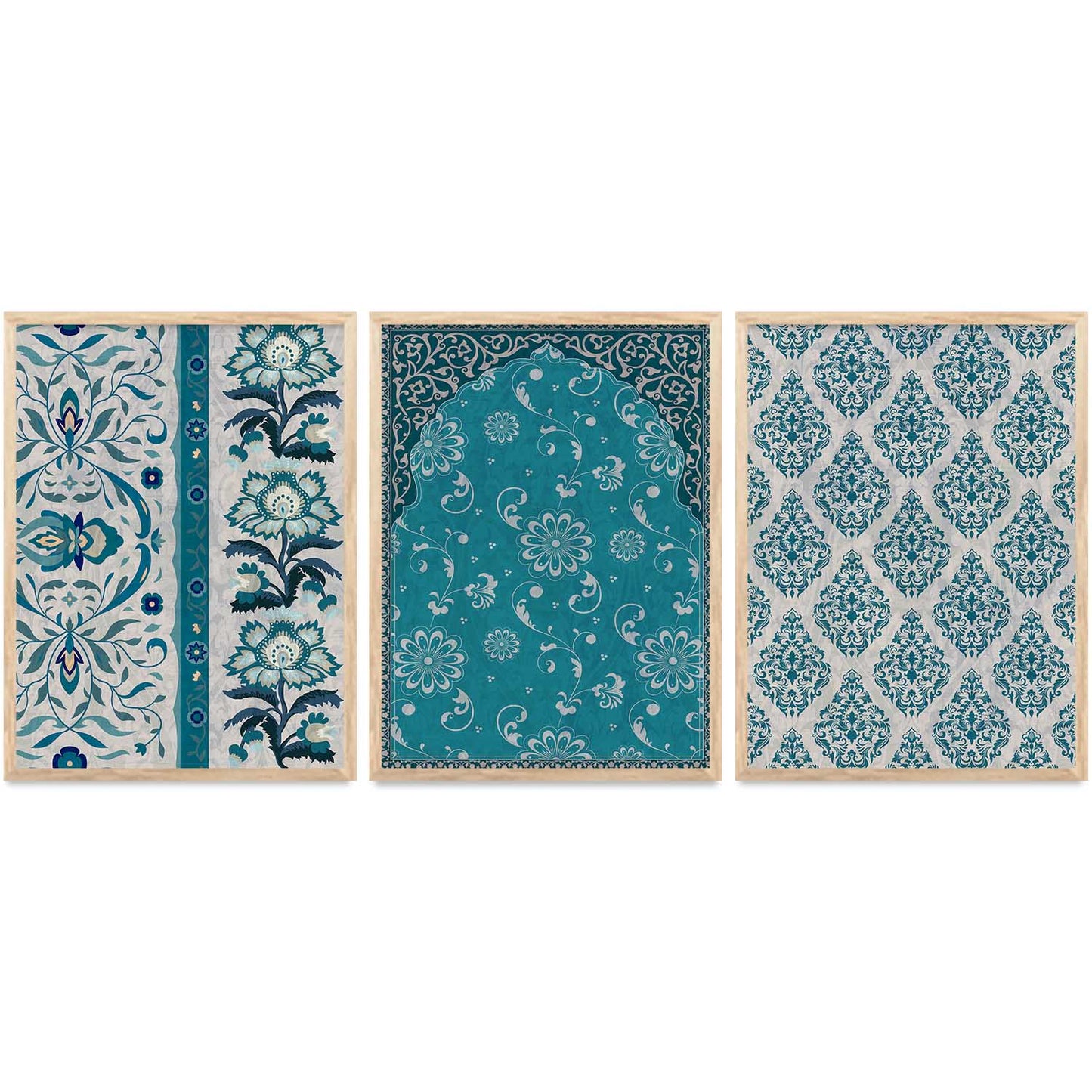 Boho Wall Art Paintings for Living Room - Wall Poster With frames