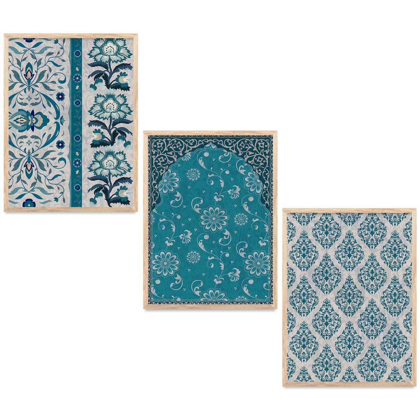 Boho Wall Art Paintings for Living Room - Wall Poster With frames