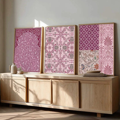 Traditional  Wall  Art Paintings for Living Room - Wall Poster With frames