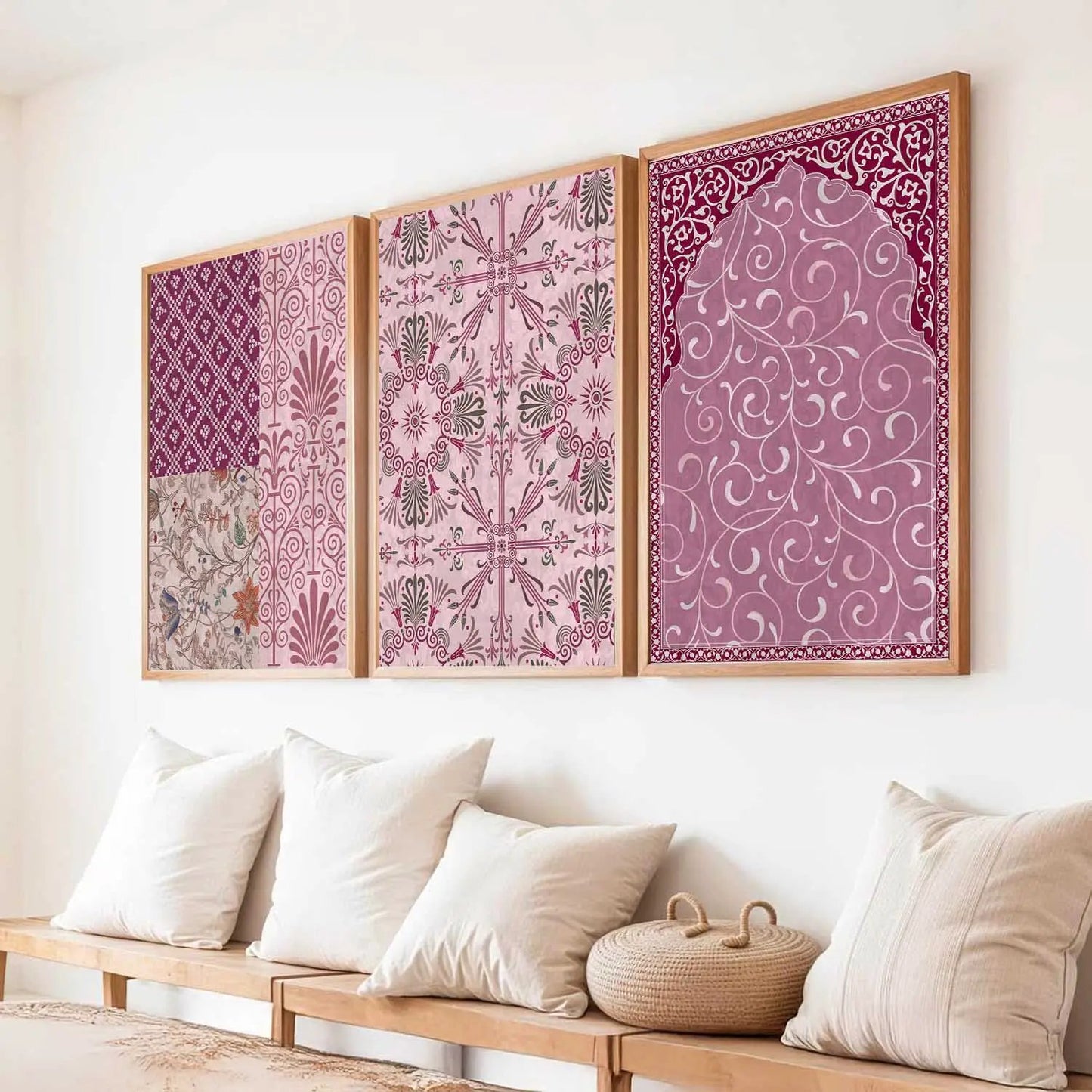Traditional  Wall  Art Paintings for Living Room - Wall Poster With frames