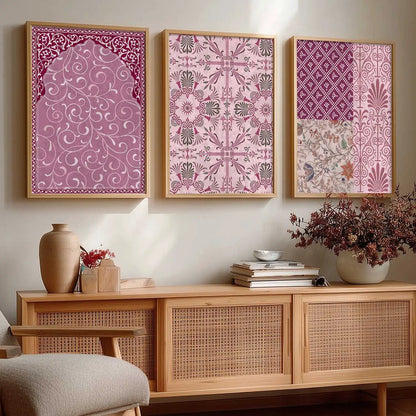 Traditional  Wall  Art Paintings for Living Room - Wall Poster With frames