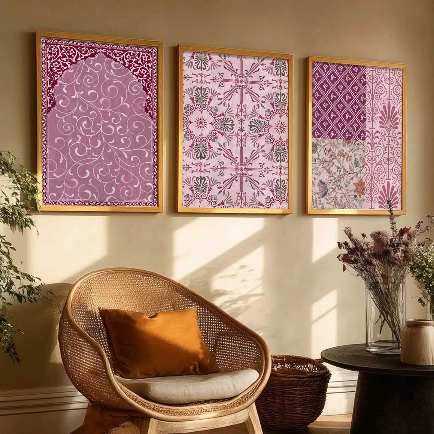 Traditional  Wall  Art Paintings for Living Room - Wall Poster With frames