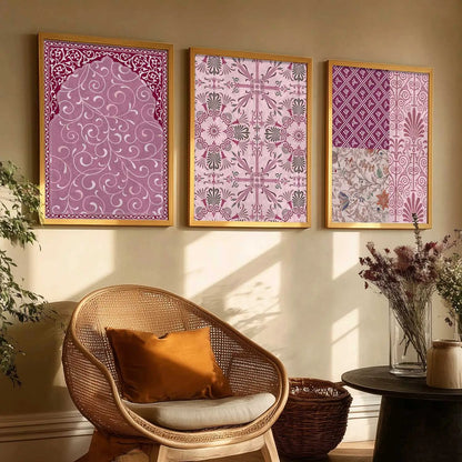 Traditional  Wall  Art Paintings for Living Room - Wall Poster With frames