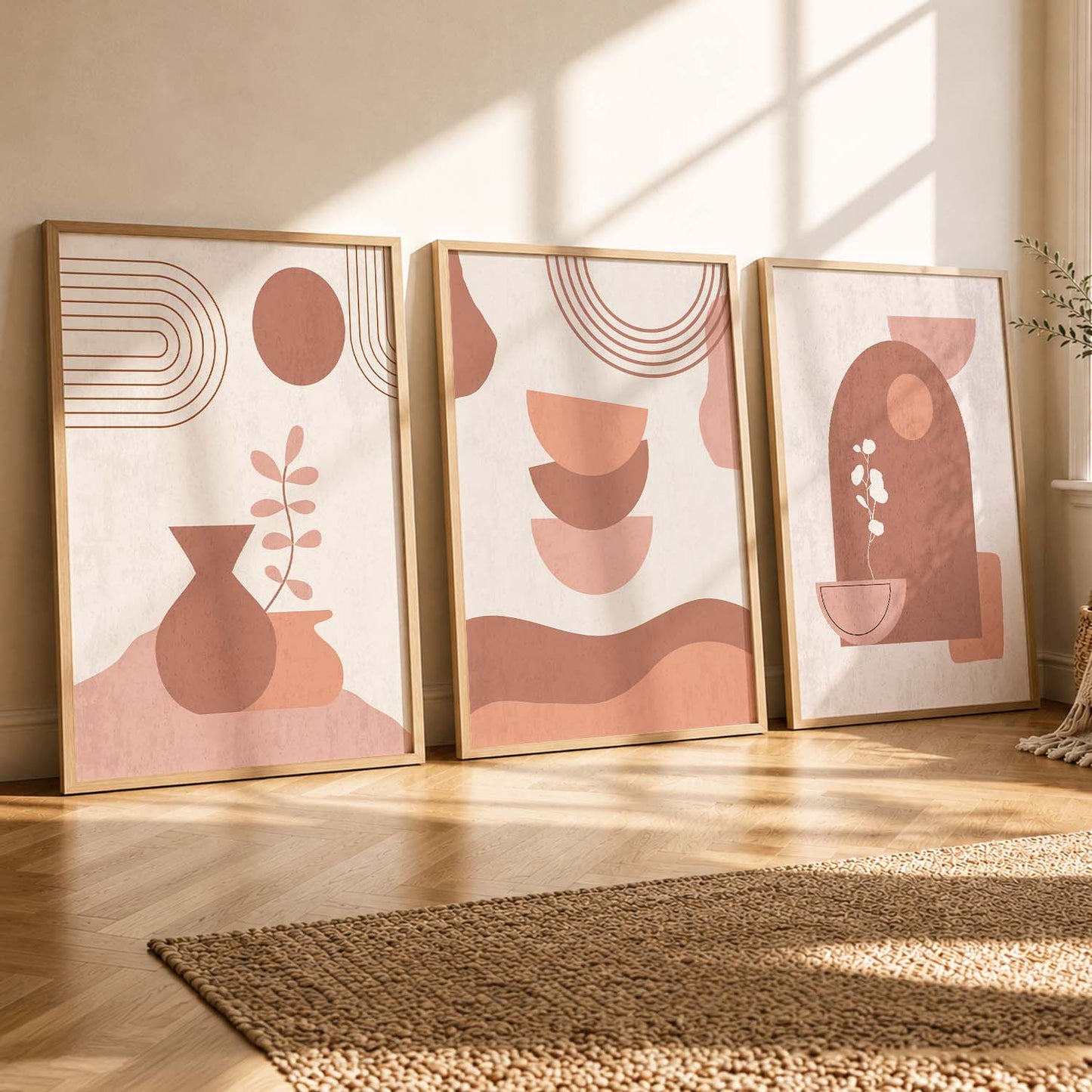 Modern Wall Art Paintings for Living Room - Wall Poster With frames