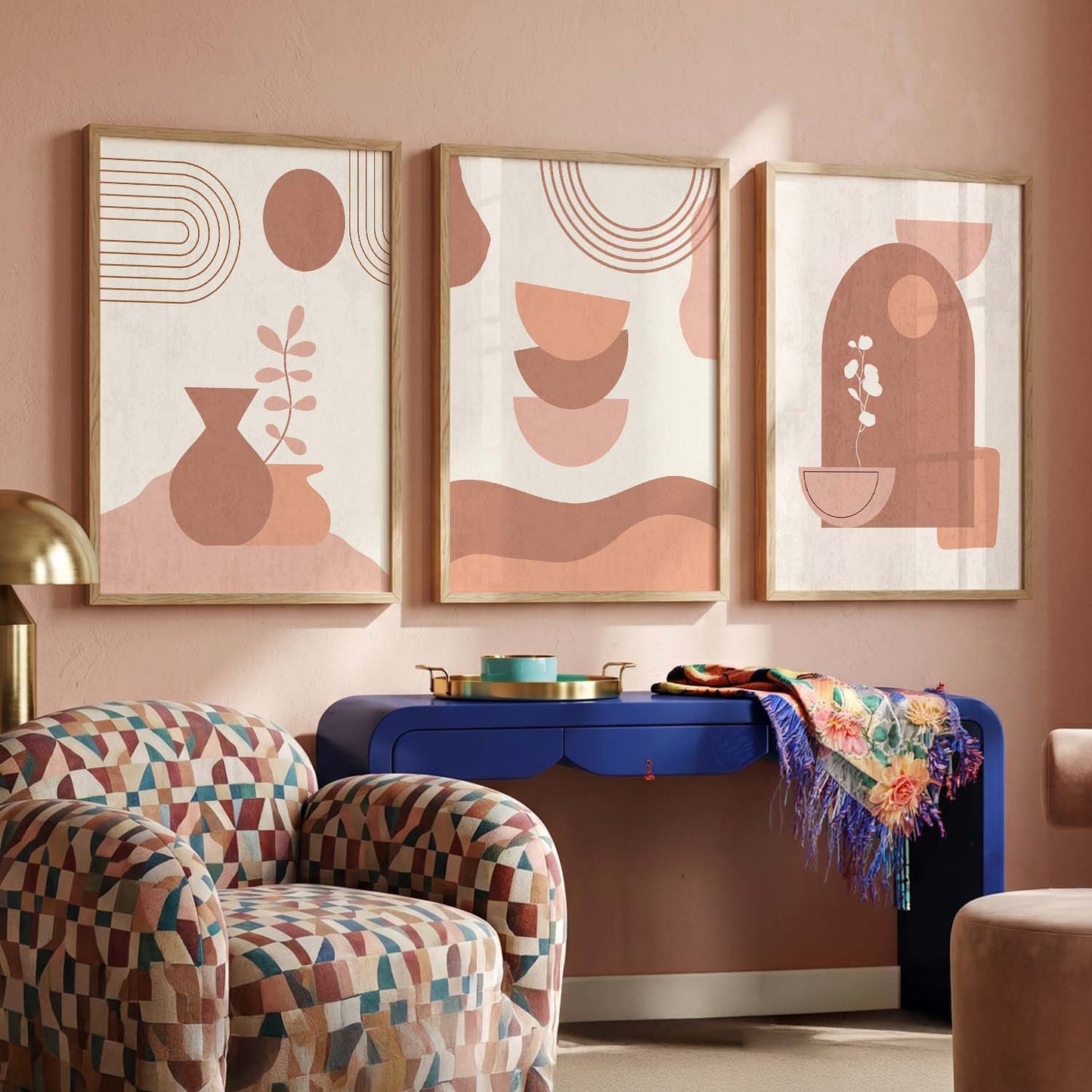 Modern Wall Art Paintings for Living Room - Wall Poster With frames
