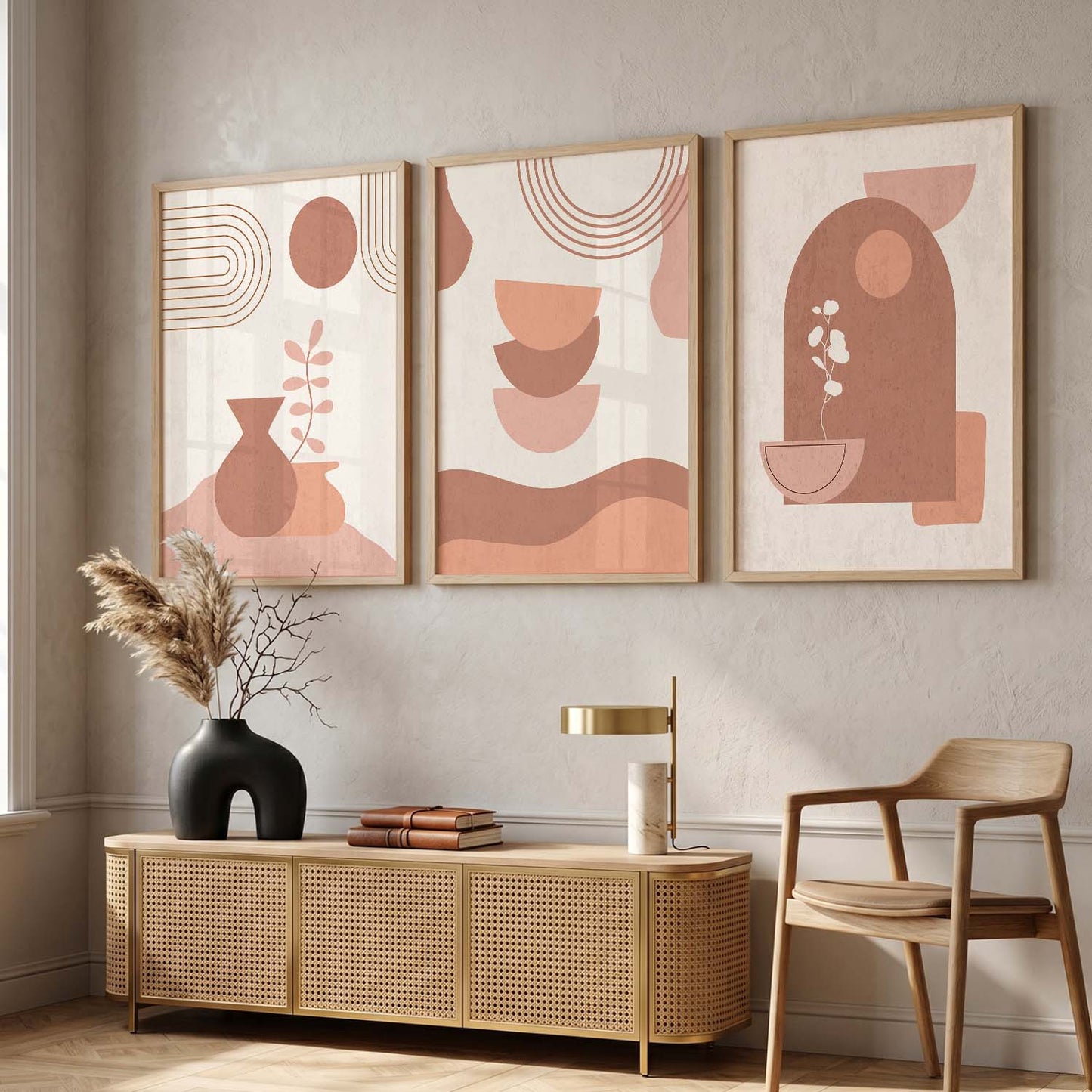 Modern Wall Art Paintings for Living Room - Wall Poster With frames