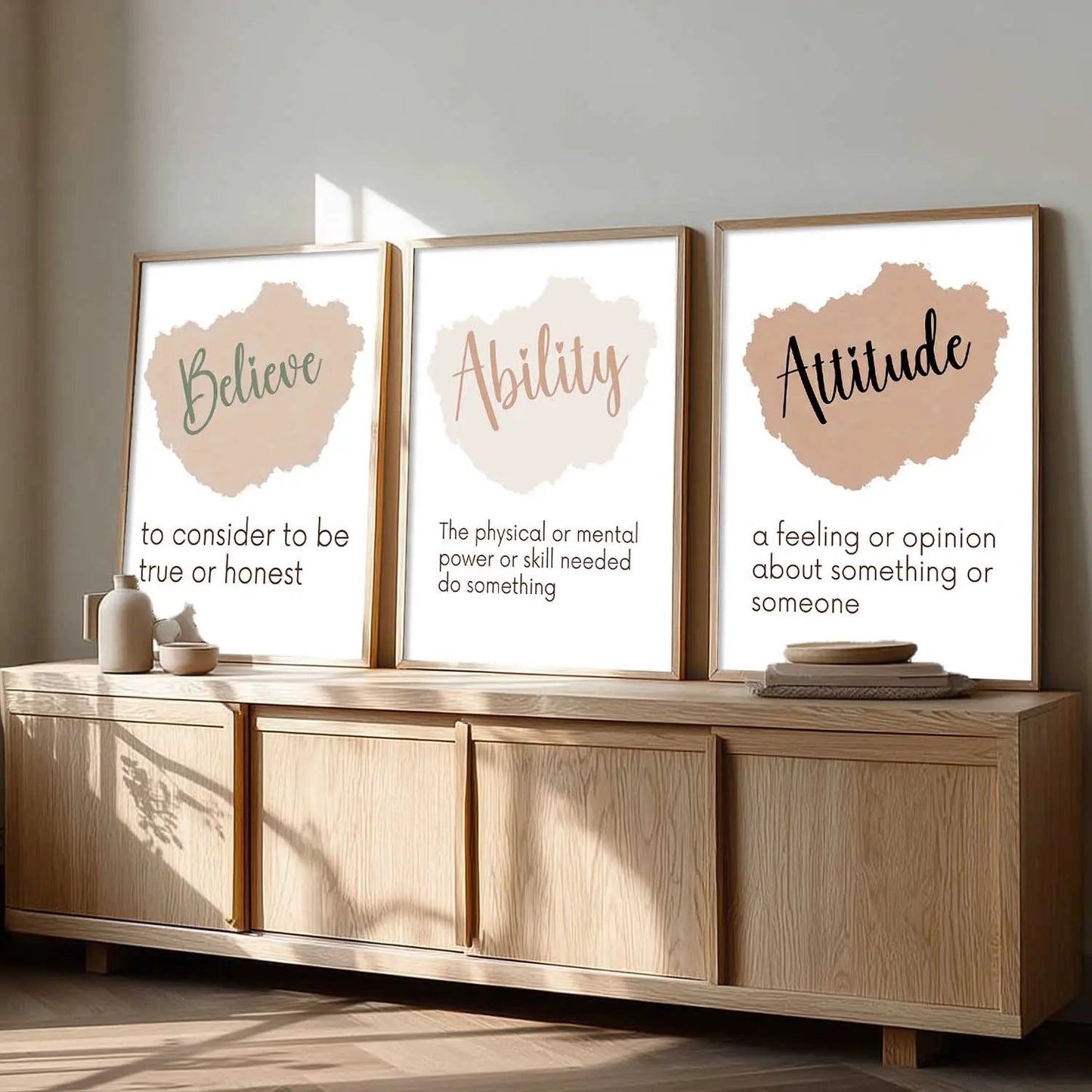 Motivational Wall Art Paintings for Living Room - Wall Poster With frames