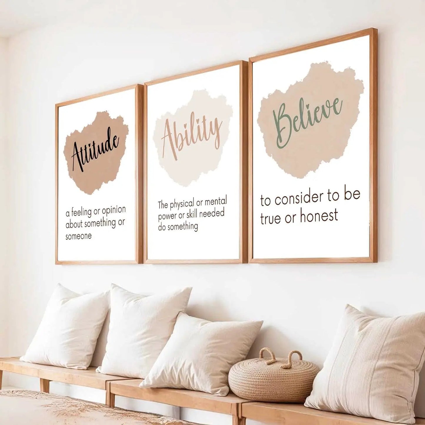 Motivational Wall Art Paintings for Living Room - Wall Poster With frames