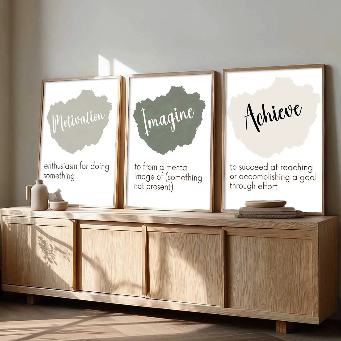 Motivational Wall Art Paintings for Living Room - Wall Poster With frames by Kotart store