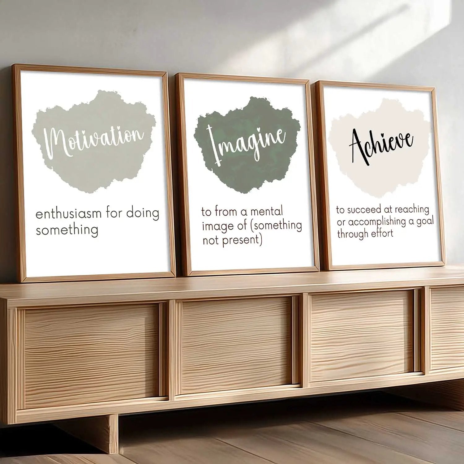 Motivational Wall Art Paintings for Living Room - Wall Poster With frames by Kotart store