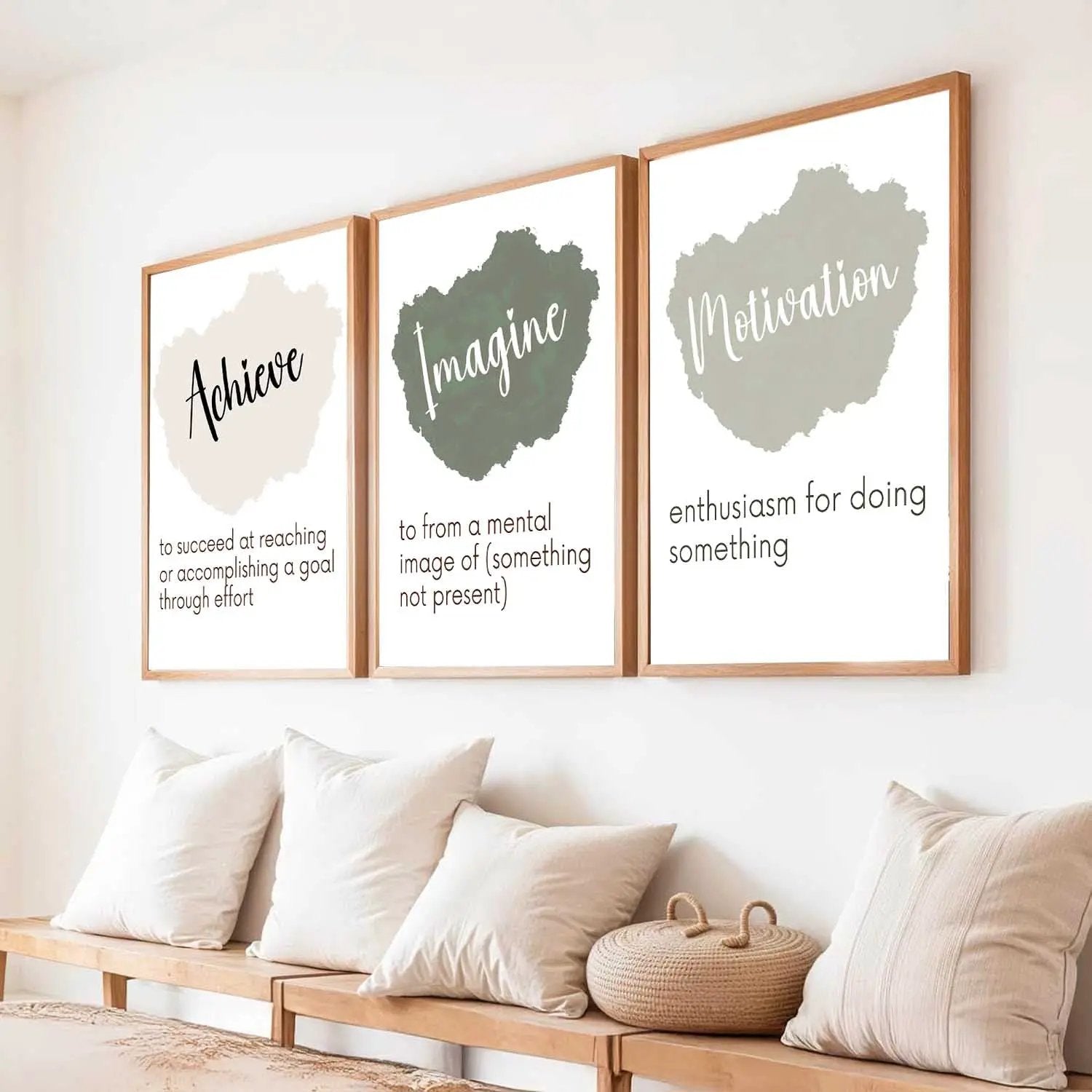 Motivational Wall Art Paintings for Living Room - Wall Poster With frames by Kotart store