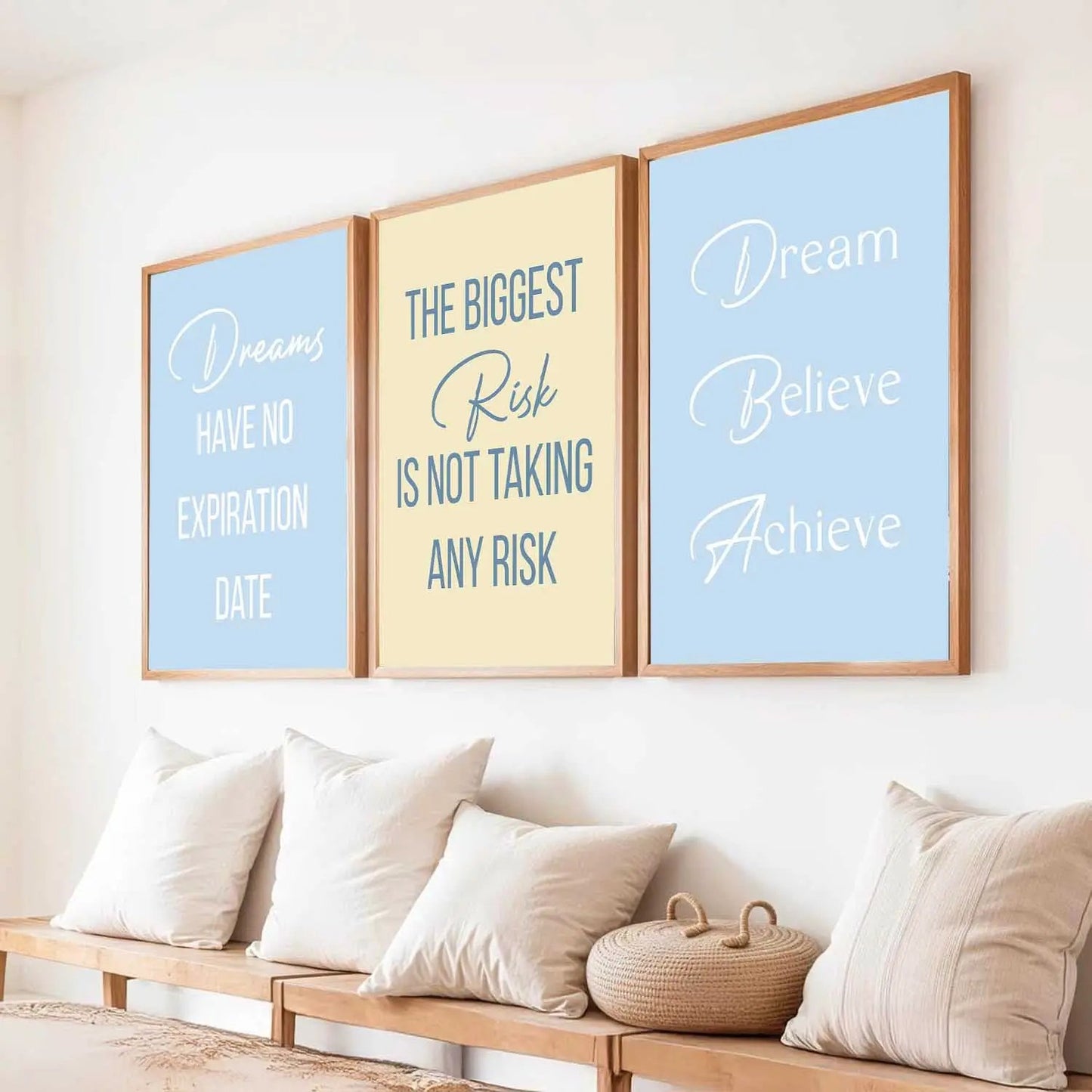 Motivational Wall Art Paintings for Living Room - Wall Poster With frames by Kotart store