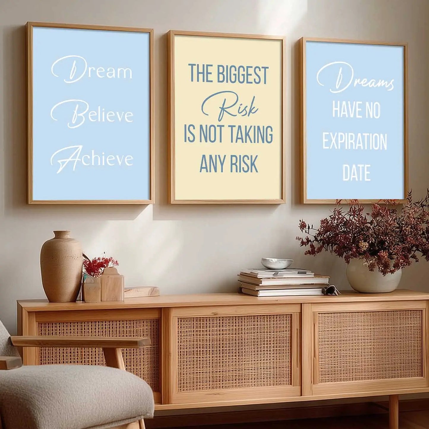 Motivational Wall Art Paintings for Living Room - Wall Poster With frames by Kotart store