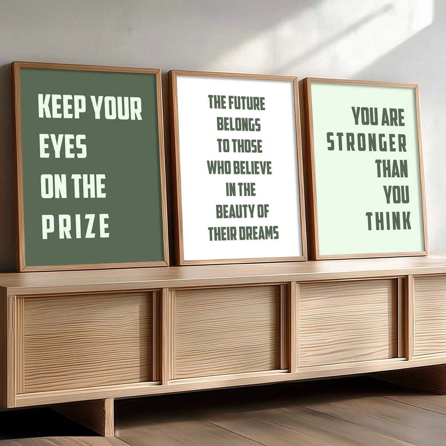 Motivational Wall Art Paintings for Living Room - Wall Poster With frames by Kotart store