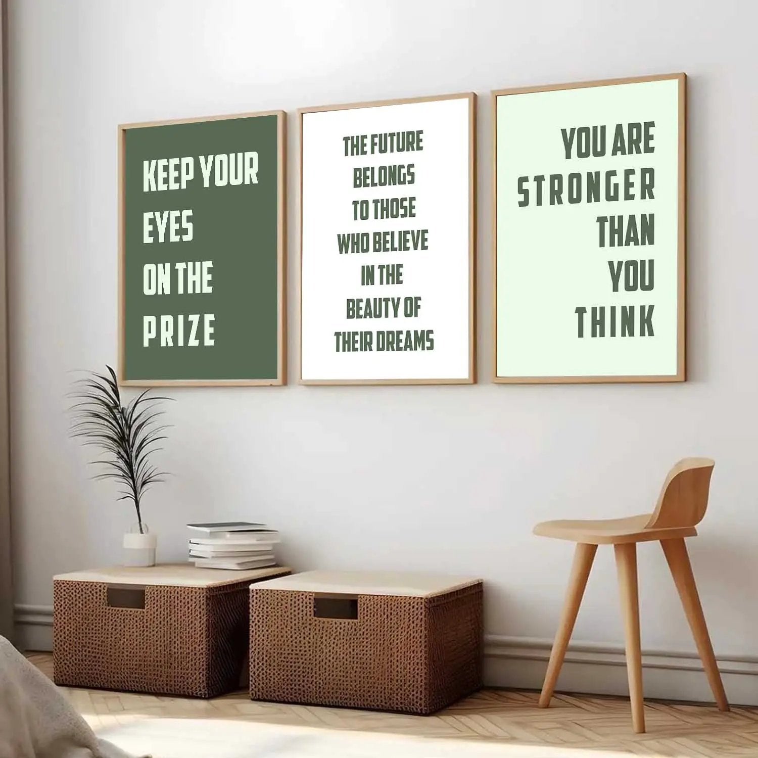 Motivational Wall Art Paintings for Living Room - Wall Poster With frames by Kotart store