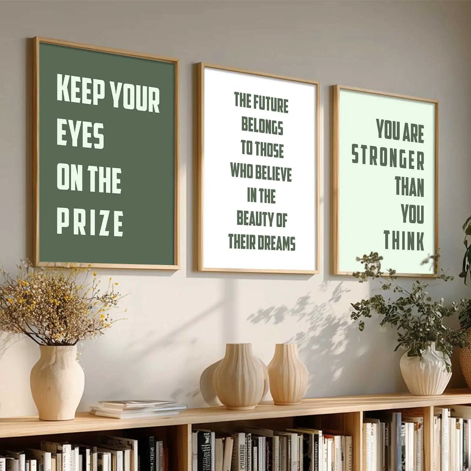 Motivational Wall Art Paintings for Living Room - Wall Poster With frames by Kotart store