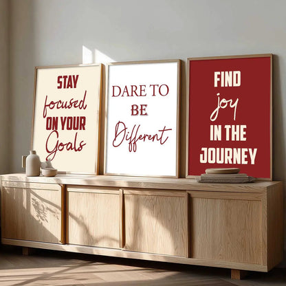 Motivational Wall Art Paintings for Living Room - Wall Poster With frames by Kotart store
