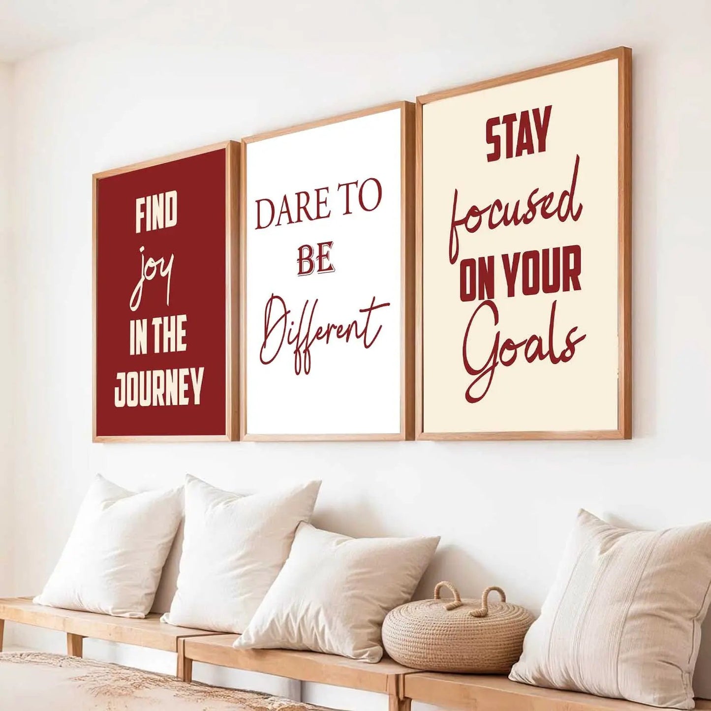 Motivational Wall Art Paintings for Living Room - Wall Poster With frames by Kotart store
