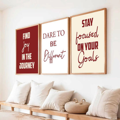 Motivational Wall Art Paintings for Living Room - Wall Poster With frames by Kotart store