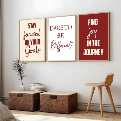Motivational Wall Art Paintings for Living Room - Wall Poster With frames by Kotart store